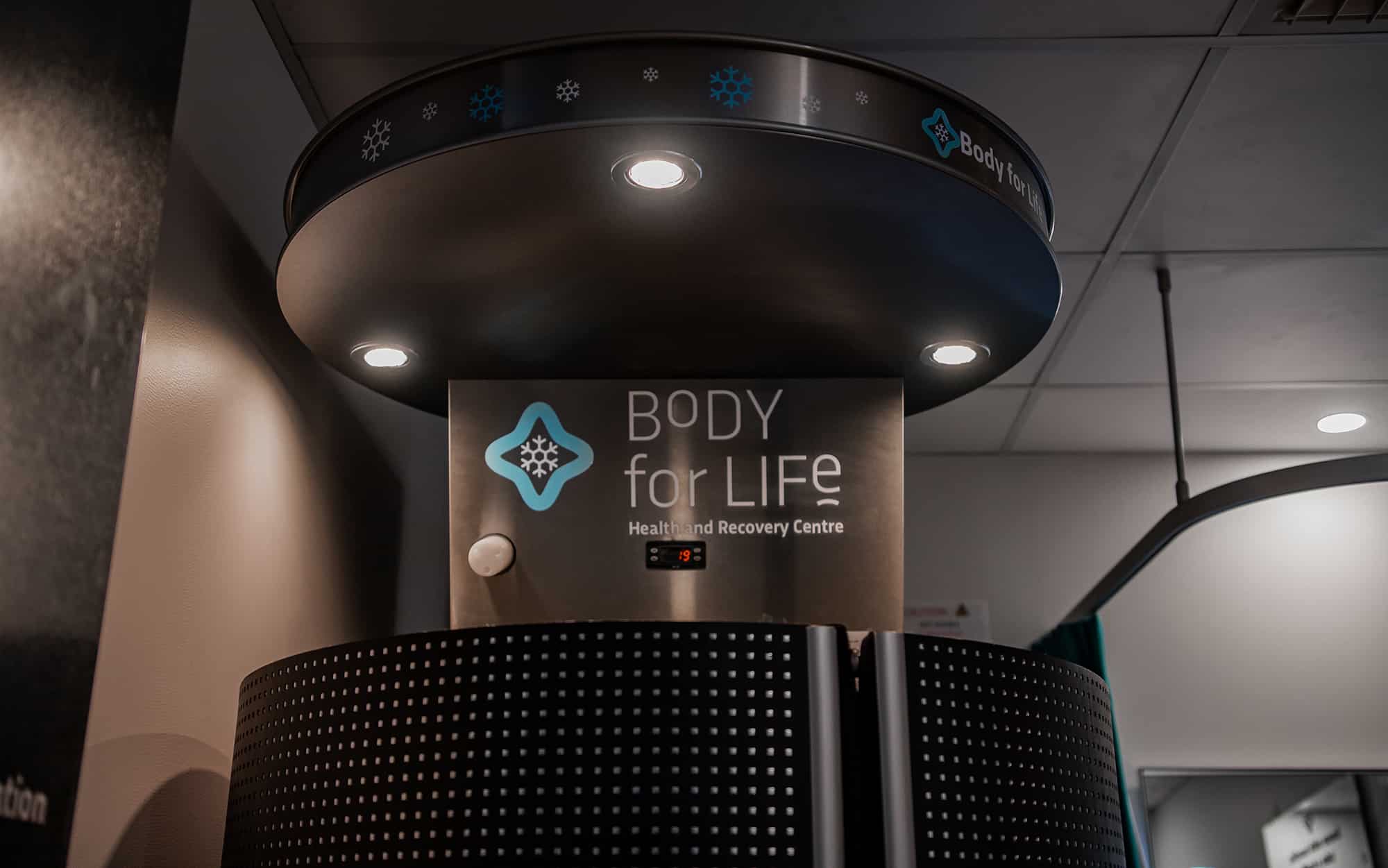 Cryotherapy sauna at Body for Life